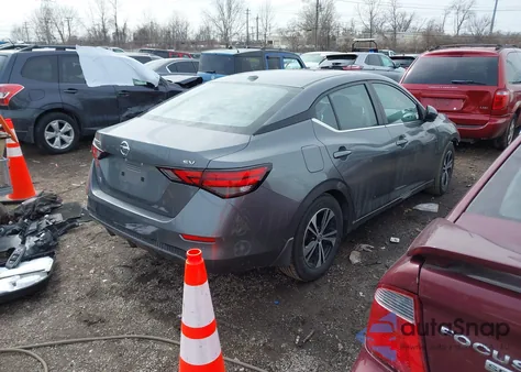 2021 Nissan Sentra Sv Xtronic Cvt z USA, uszkodzony, nr VIN 3N1AB8CV3MY215164